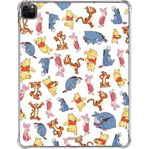 Disney Winnie the Pooh Character Pattern iPad Pro 11in (2024) Clear Case