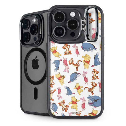 Disney Winnie the Pooh Character Pattern iPhone 13 Pro Kickstand Case