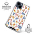 Disney Winnie the Pooh Character Pattern iPhone 15 Clear Case