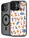 Disney Winnie the Pooh Character Pattern iPhone 16 Kickstand Case