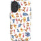 Disney Winnie the Pooh Character Pattern iPhone 16 Plus Impact Case