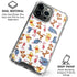 Disney Winnie the Pooh Character Pattern iPhone 16 Pro Clear Case