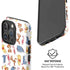 Disney Winnie the Pooh Character Pattern iPhone 16 Pro Magsafe Impact Case