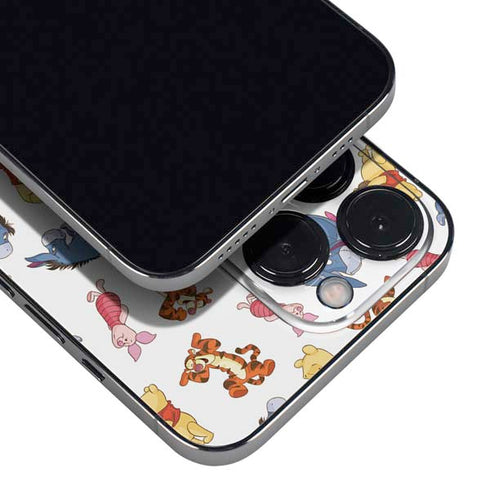 Disney Winnie the Pooh Character Pattern iPhone 16 Pro Max Skin