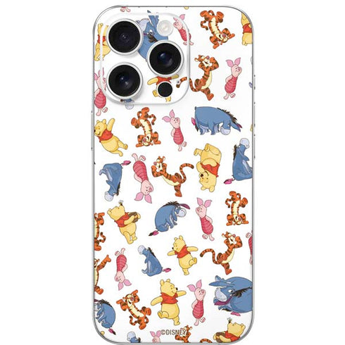 Disney Winnie the Pooh Character Pattern iPhone 16 Pro Skin