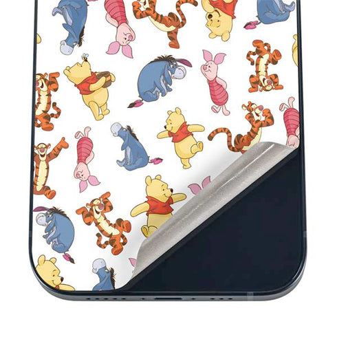 Disney Winnie the Pooh Character Pattern iPhone 16 Skin