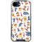 Disney Winnie the Pooh Character Pattern iPhone 16e Clear Case