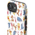 Disney Winnie the Pooh Character Pattern iPhone 16e Impact Case