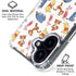 Disney Winnie the Pooh Character Pattern iPhone 17 Clear Case