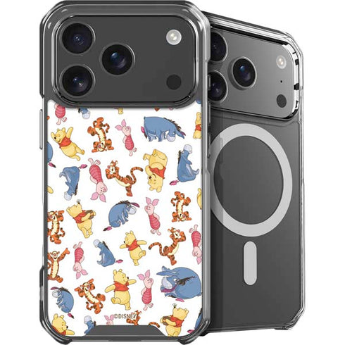 Disney Winnie the Pooh Character Pattern iPhone 18 Pro MagSafe Case