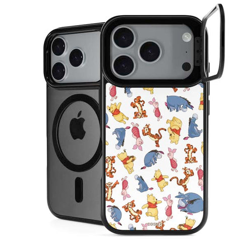 Disney Winnie the Pooh Character Pattern iPhone 18 Pro Max Kickstand Case