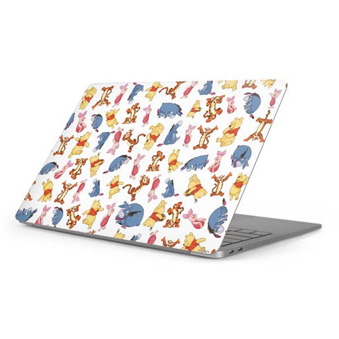Disney Winnie the Pooh Character Pattern Apple MacBook Pro 16-inch Skin