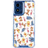 Disney Winnie the Pooh Character Pattern Moto G 5G (2024) Clear Case