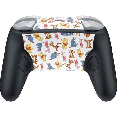 Disney Winnie the Pooh Character Pattern Nintendo Switch 2 (2025) Pro Controller Skin