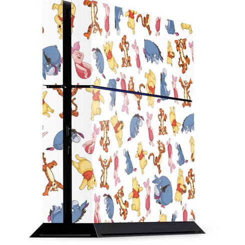 Disney Winnie the Pooh Character Pattern PlayStation PS4 Skins