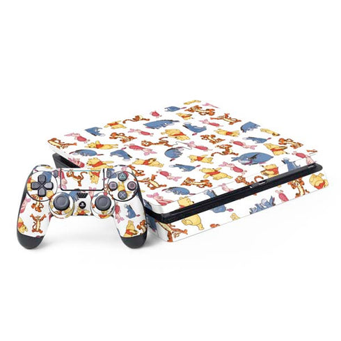 Disney Winnie the Pooh Character Pattern PlayStation PS4 Skins