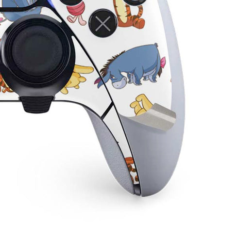 Disney Winnie the Pooh Character Pattern PS5 DualSense Edge Pro Controller Skin