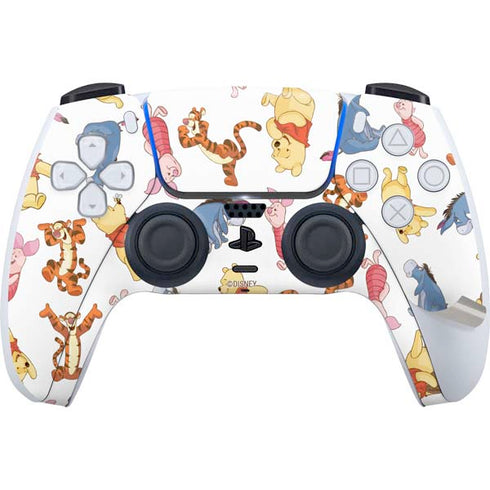 Disney Winnie the Pooh Character Pattern PS5 Pro Disk Bundle Skin