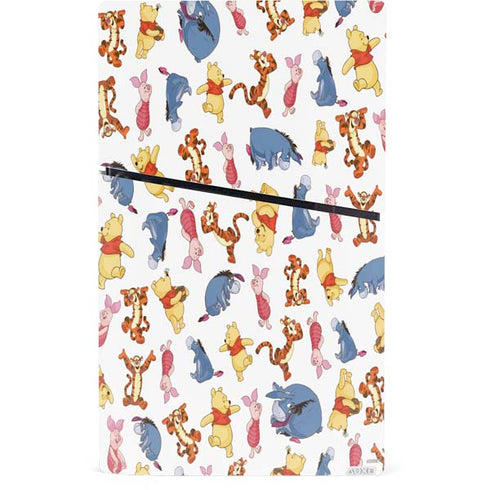 Disney Winnie the Pooh Character Pattern PS5 Slim Digital Edition Console Skin
