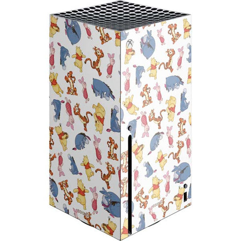 Disney Winnie the Pooh Character Pattern Xbox Series X Skins