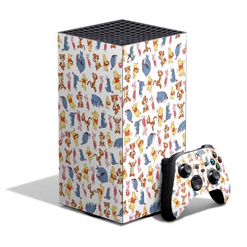 Disney Winnie the Pooh Character Pattern XBox Series X Digital Edition Bundle Skin
