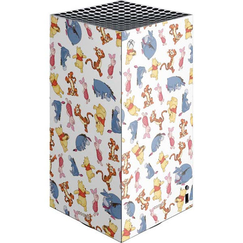 Disney Winnie the Pooh Character Pattern XBox Series X Digital Edition Console Skin