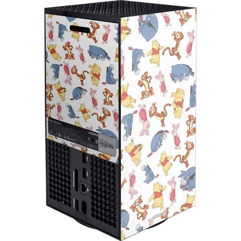 Disney Winnie the Pooh Character Pattern XBox Series X Digital Edition Console Skin