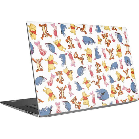 Disney Winnie the Pooh Character Pattern Dell XPS Skin