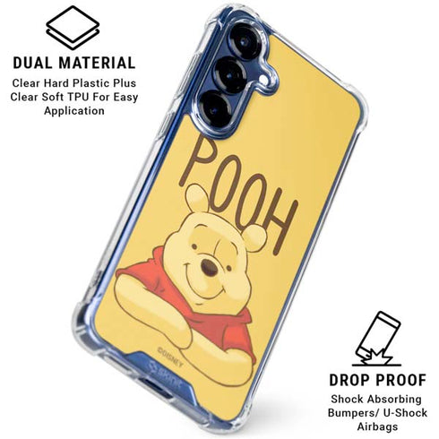 Disney Winnie the Pooh Portrait Galaxy S25 Clear Case