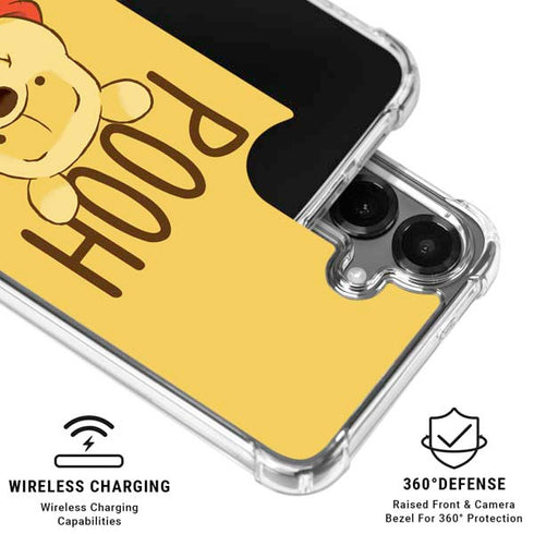 Disney Winnie the Pooh Portrait Galaxy S26 Plus Clear Case