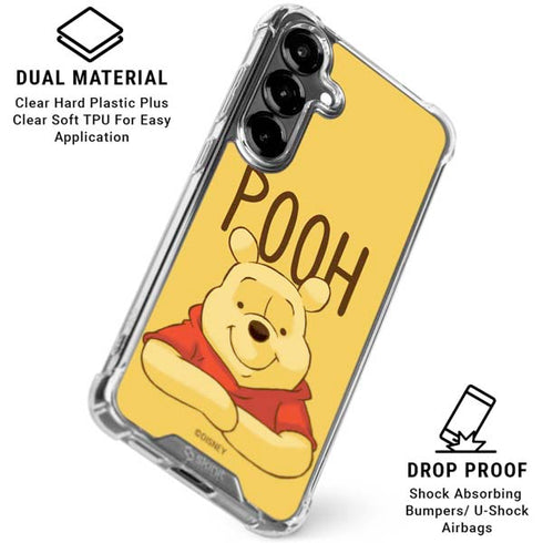 Disney Winnie the Pooh Portrait Galaxy S26 Plus Clear Case