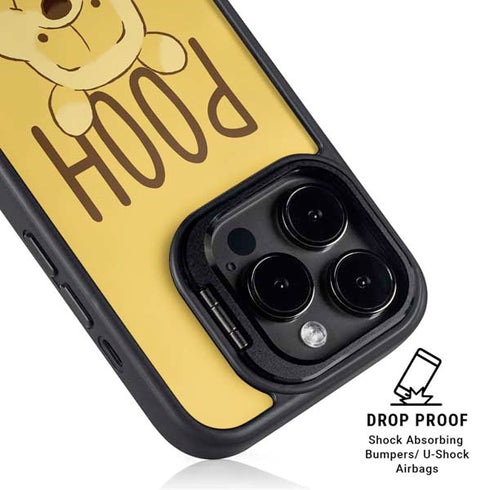 Disney Winnie the Pooh Portrait iPhone 14 Pro Max Kickstand Case
