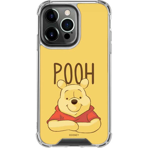 Disney Winnie the Pooh Portrait iPhone 16 Pro Clear Case