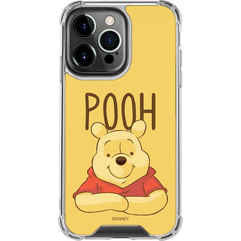Disney Winnie the Pooh Portrait iPhone 16 Pro Max Clear Case