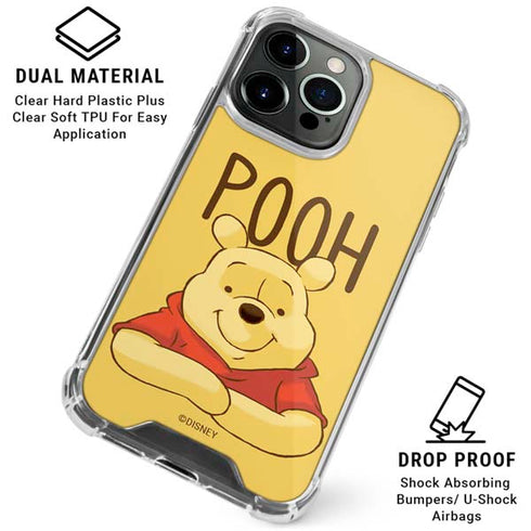Disney Winnie the Pooh Portrait iPhone 16 Pro Max Clear Case