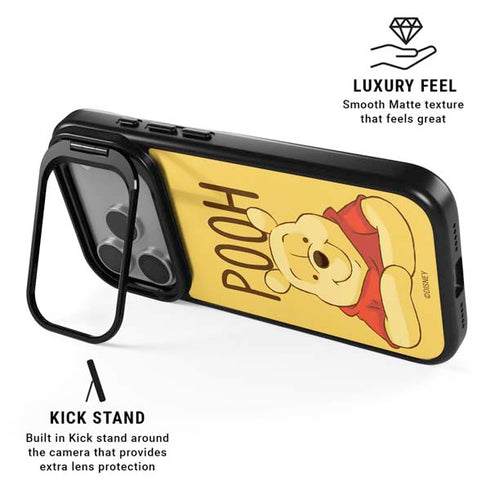 Disney Winnie the Pooh Portrait iPhone 17 Pro Max Kickstand Case