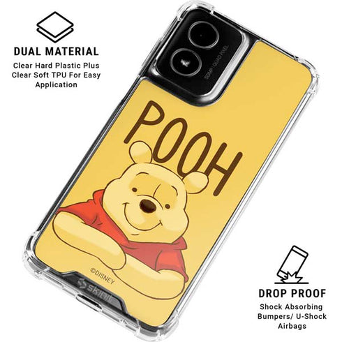 Disney Winnie the Pooh Portrait Moto G Power 5G (2024) Clear Case