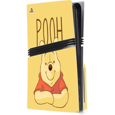 Disney Winnie the Pooh Portrait PS5 Pro Disk Console Skin