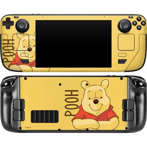 Disney Winnie the Pooh Portrait Steam Deck Handheld Gaming Computer Skin