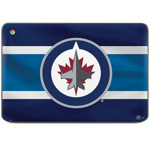 NHL Winnipeg Jets Alternate Jersey HP Chromebook Skin