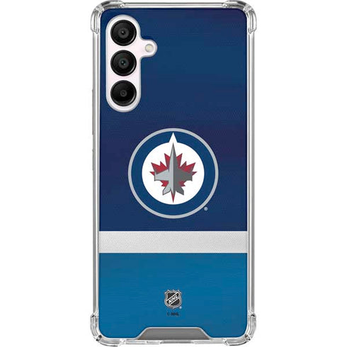 NHL Winnipeg Jets Alternate Jersey Galaxy A16 5G Clear Case