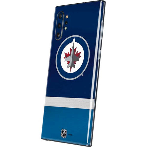 NHL Winnipeg Jets Alternate Jersey Galaxy Note 10 Plus Skin