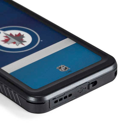 NHL Winnipeg Jets Alternate Jersey Galaxy S24 Plus Waterproof Case