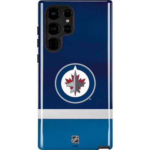 NHL Winnipeg Jets Alternate Jersey Galaxy Cases