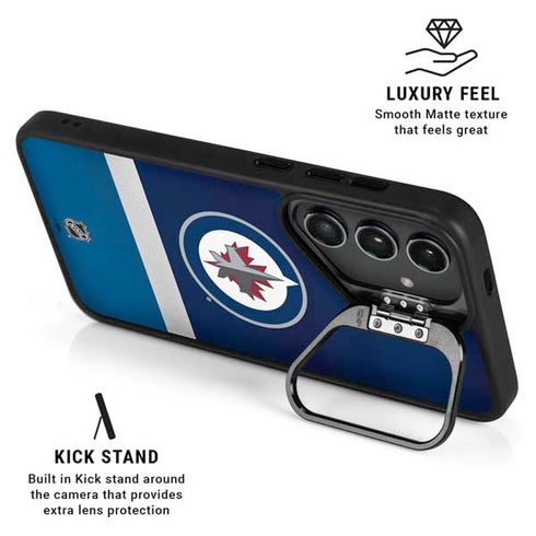 NHL Winnipeg Jets Alternate Jersey Galaxy S24 Ultra Kickstand Case