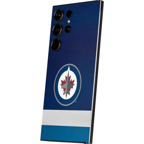 NHL Winnipeg Jets Alternate Jersey Galaxy S25 Ultra Skin