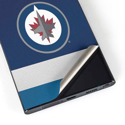 NHL Winnipeg Jets Alternate Jersey Galaxy S25 Ultra Skin