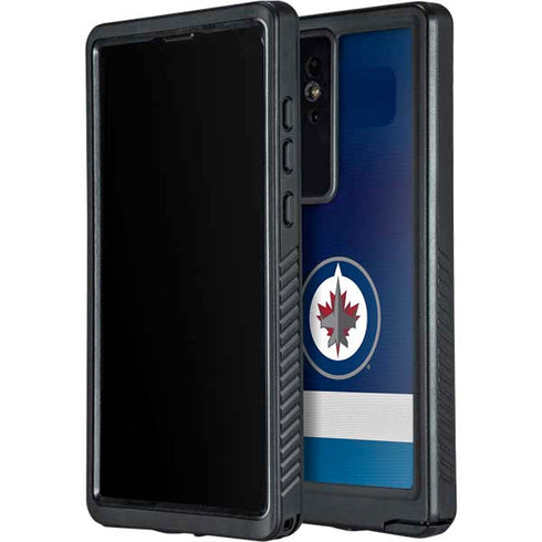 NHL Winnipeg Jets Alternate Jersey Galaxy S24 Ultra Waterproof Case