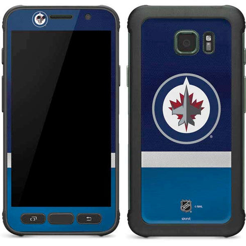 NHL Winnipeg Jets Alternate Jersey Galaxy S7 Active Skin