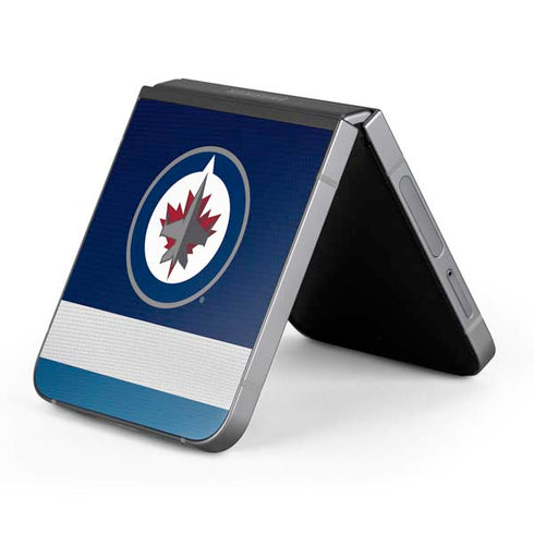 NHL Winnipeg Jets Alternate Jersey Galaxy Z Flip6 Skin